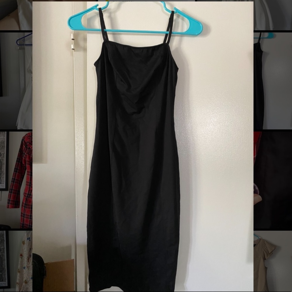 Fitted Knee length slip dress